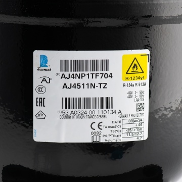 Compresor frigorific Tecumseh AJ4511 N-TZ (R134a, 380V)